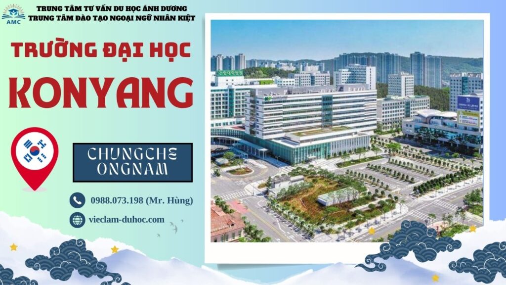 ĐẠI HỌC KONYANG 148 Đại học Konyang - Du học Ánh Dương