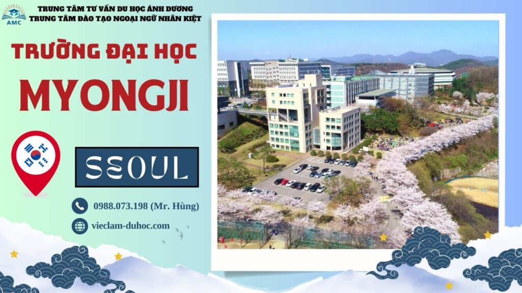 ĐẠI HỌC MYONGJI 95 Đại học Myongji - Du học Ánh Dương