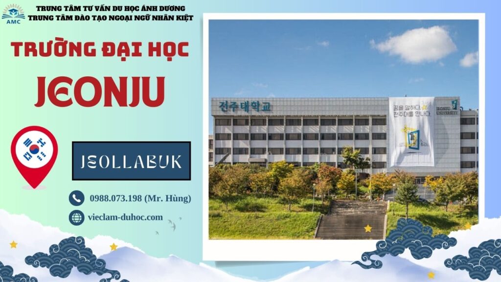 ĐẠI HỌC JEONJU 83 Đại học Jeonju - Du học Ánh Dương