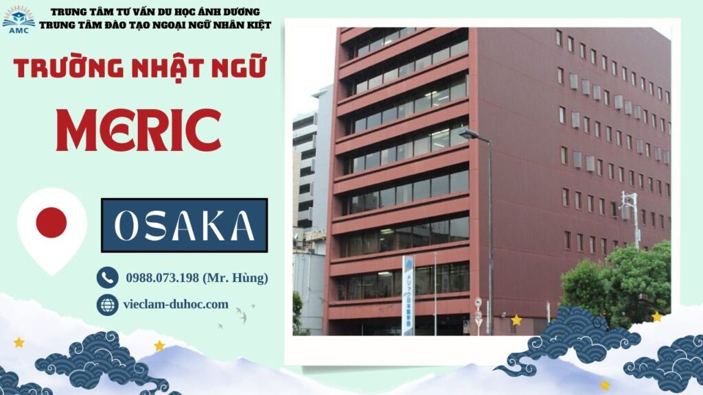 NHẬT NGỮ MERIC 18 Trường nhật ngữ Meric - Du học Ánh Dương