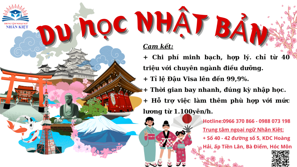 TUYỂN SINH: Du học Nhật Bản - hệ vừa học vừa làm năm 2023 242 nb