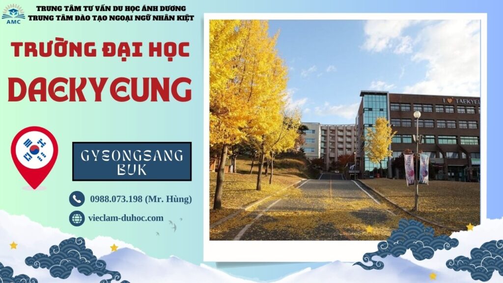 ĐẠI HỌC DAEKYEUNG 321 Đại học Daekyeung - Du học Ánh Dương