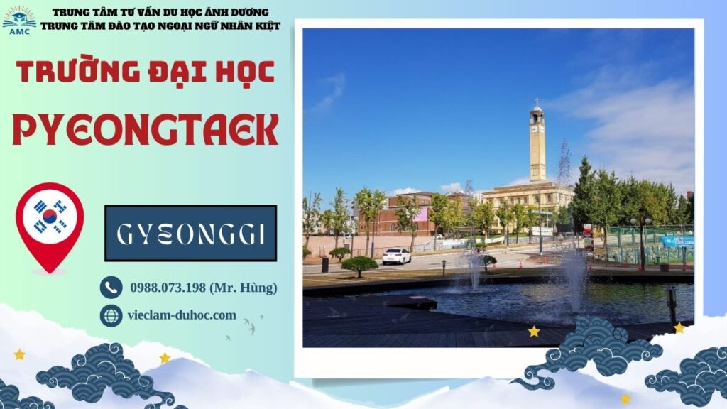ĐẠI HỌC PYEONGTAEK 384 Đại học Pyeongtaek - Du học Ánh Dương