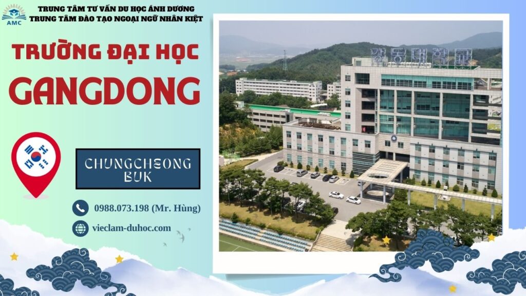 CAO ĐẲNG GANGDONG 223 Đại học Gangdong - Du học Ánh Dương