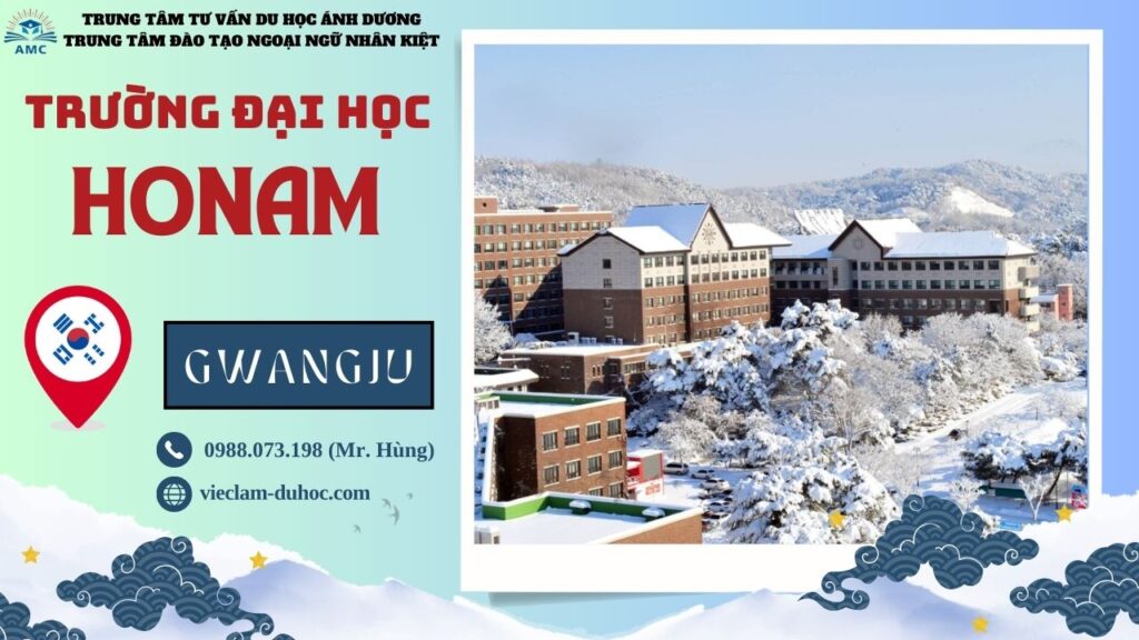 ĐẠI HỌC HONAM 182 Đại học Honam - Du học Ánh Dương
