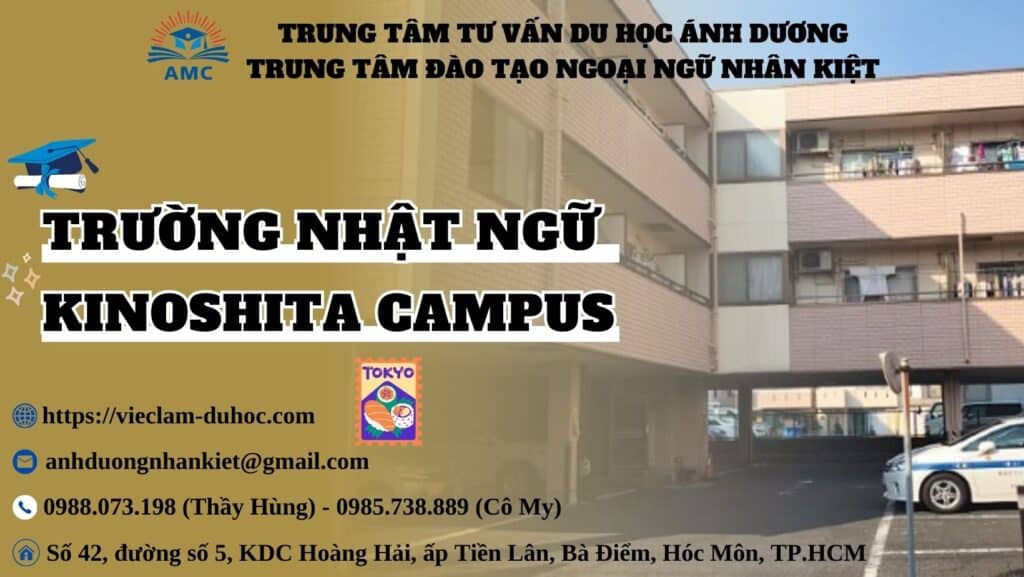NHẬT NGỮ KINOSHITA 82 TRƯỜNG NHẬT NGỮ KINOSHITA CAMPUS