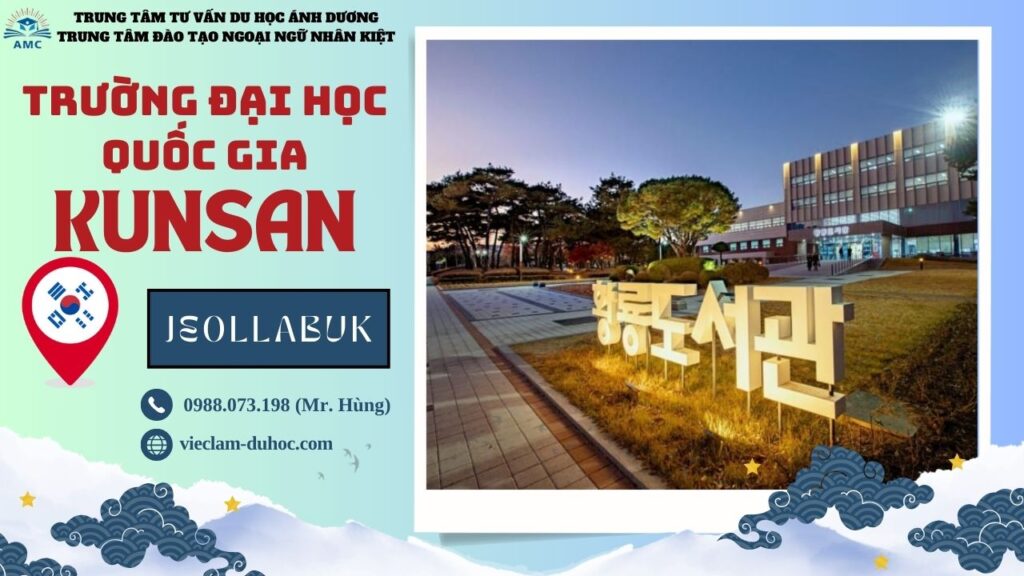 Đại học Quốc gia Kunsan - Du học Ánh Dương