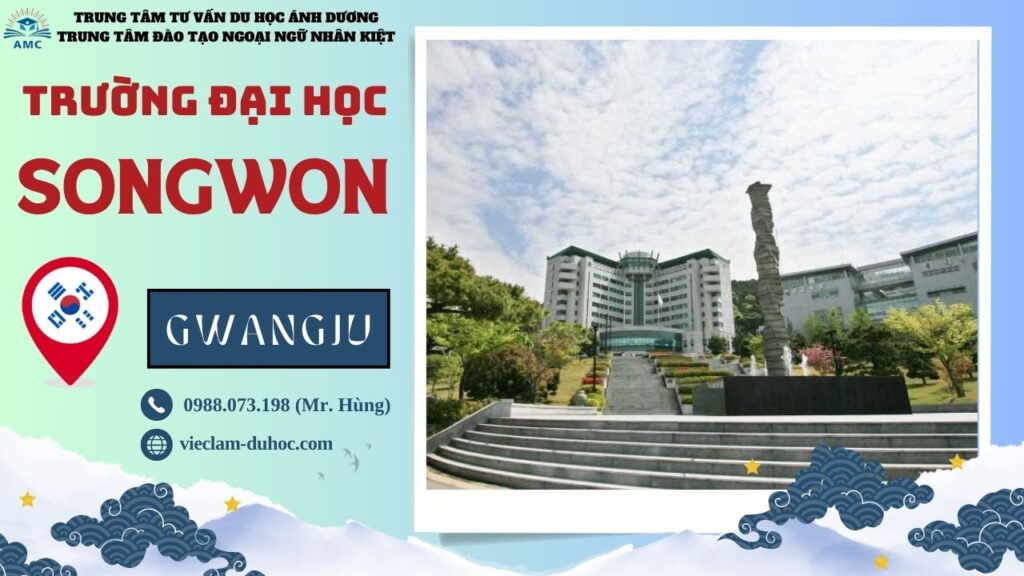 ĐẠI HỌC SONGWON 46 Đại học Songwon - Du học Ánh Dương
