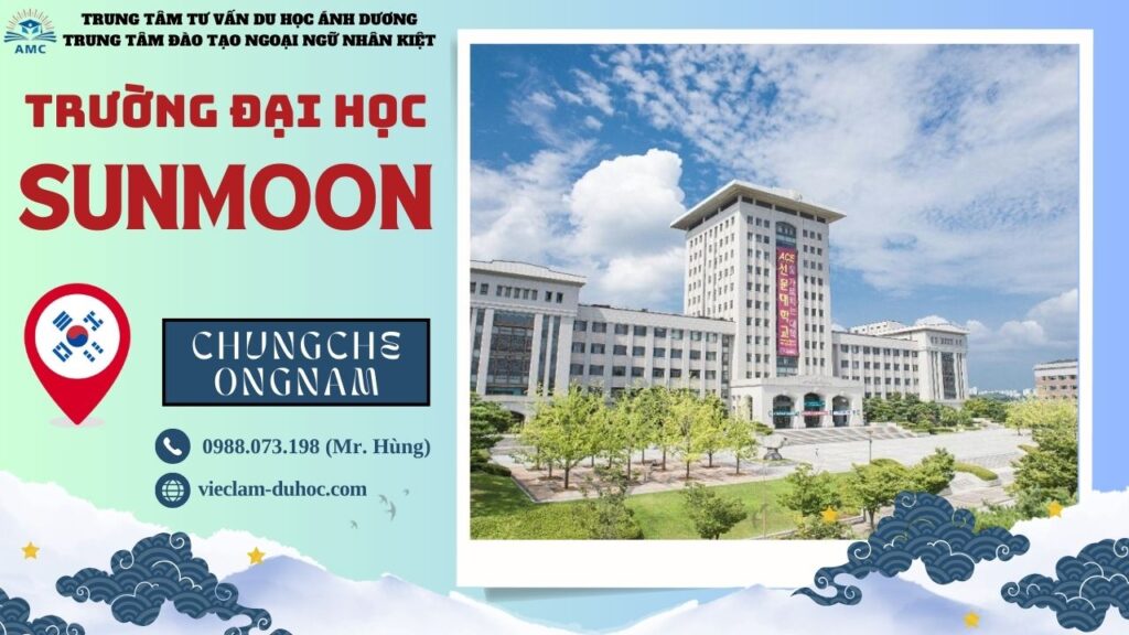 ĐẠI HỌC SUNMOON 29 Đại học Sunmoon - Du học Ánh Dương