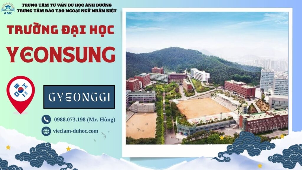 ĐẠI HỌC YEONSUNG 9 Đại học Yeonsung - Du học Ánh Dương
