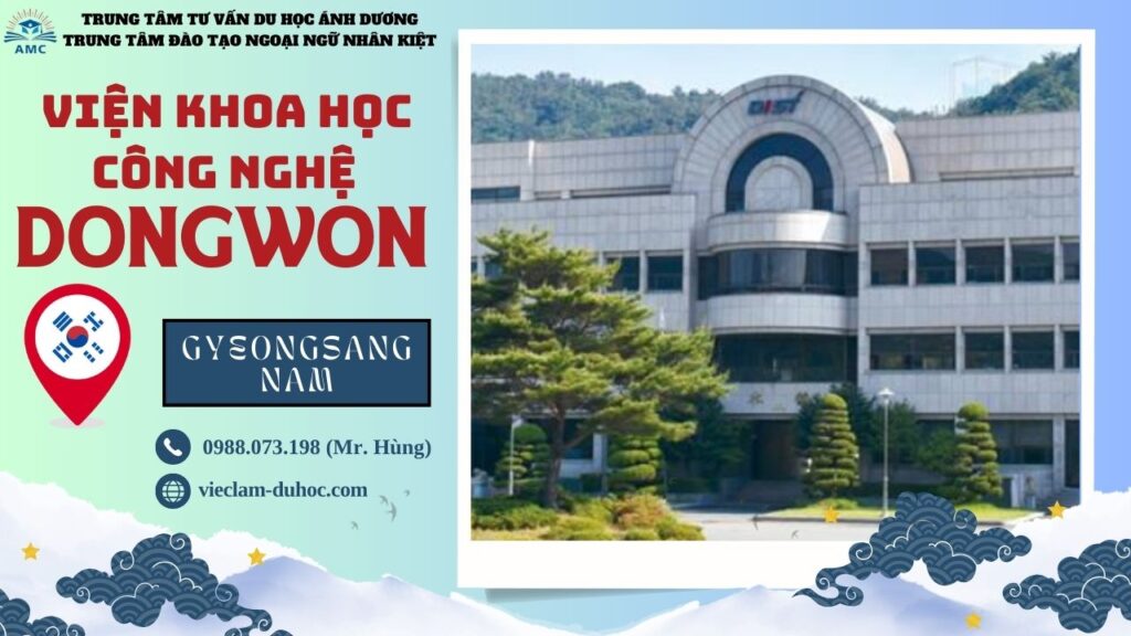 Viện Khoa học và Công nghệ Dongwon - Du học Ánh Dương