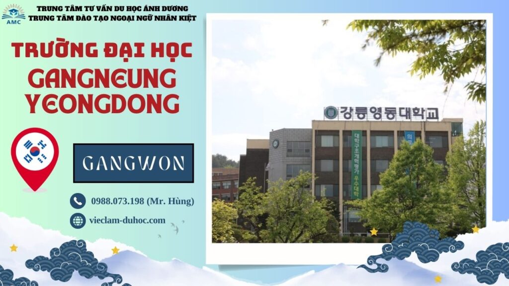 Đại học Gangneung Yeongdong - Du học Ánh Dương