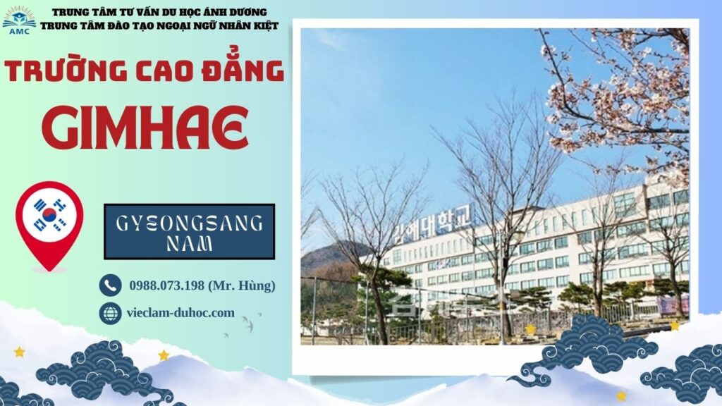 Cao đẳng Gimhae - Du học Ánh Dương
