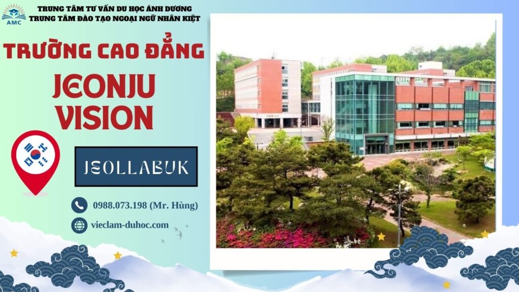Cao đẳng Jeonju Vision - Du học Ánh Dương