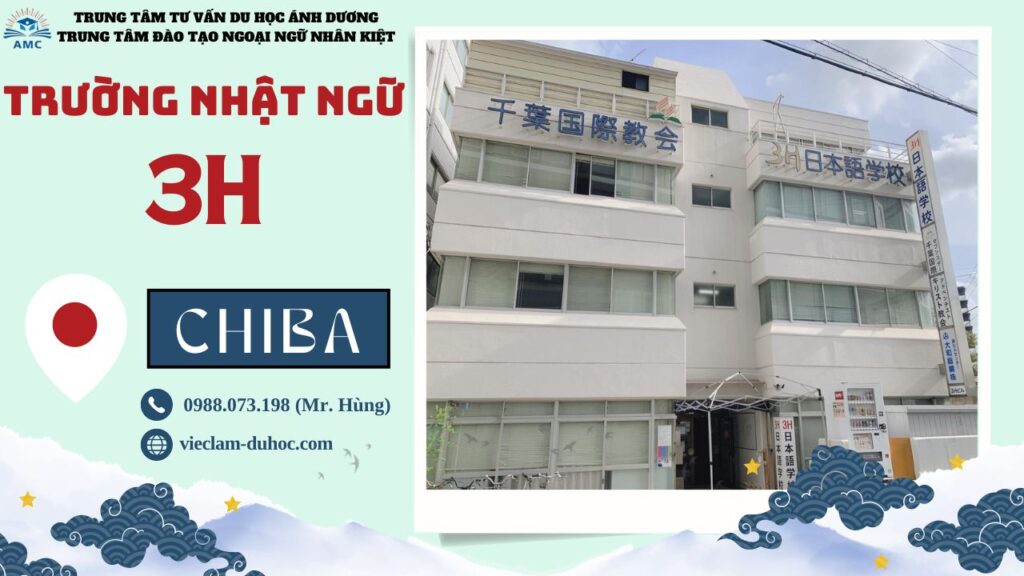 TRƯỜNG NHẬT NGỮ 3H 44 Trường Nhật ngữ 3H - Du học Ánh Dương