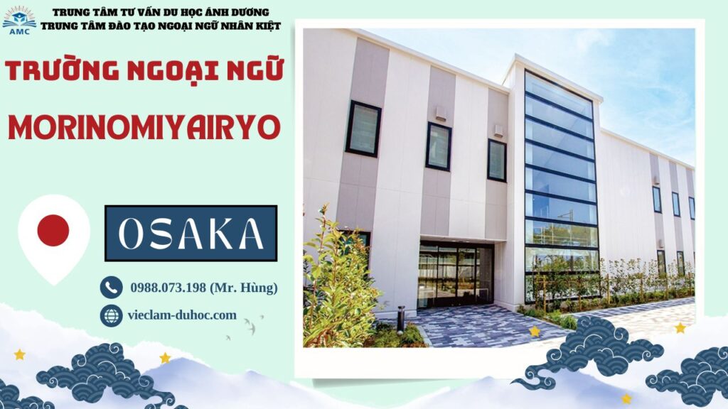 TRƯỜNG NGOẠI NGỮ MORINOMIYAIRYO 35 Trường Ngoại Ngữ Morinomiyairyo - Du học Ánh Dương