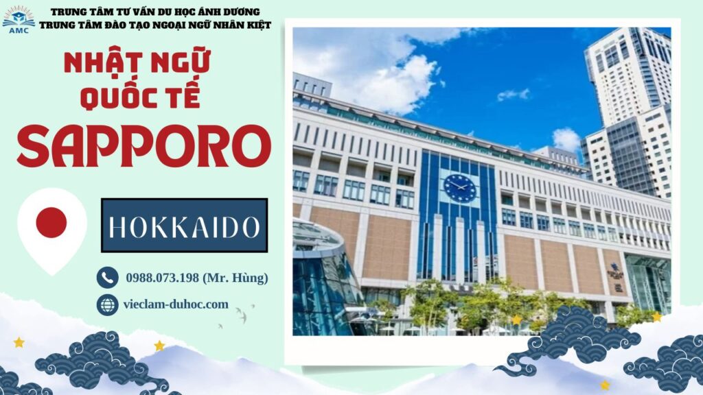 NHẬT NGỮ QUỐC TẾ SAPPORO 33 Trường Nhật ngữ quốc tế Sapporo - Du học Ánh Dương