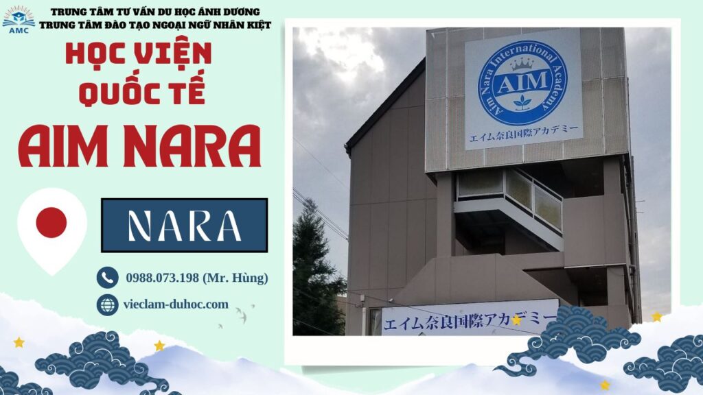 HỌC VIỆN QUỐC TẾ AIM NARA 5 Học viện quốc tế AIM Nara - Du học Ánh Dương