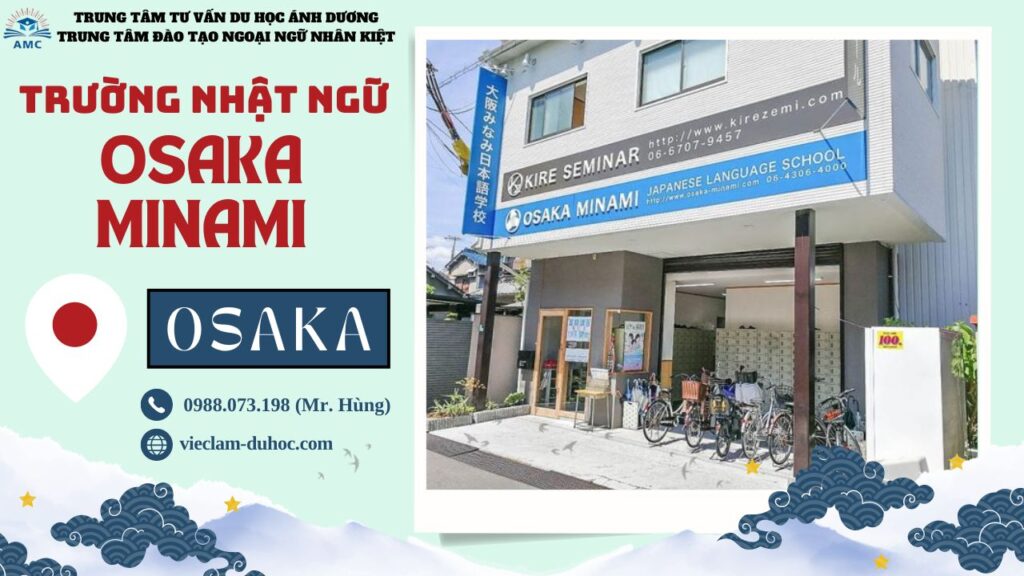 TRƯỜNG NHẬT NGỮ OSAKA MINAMI 22 Trường Nhật ngữ Osaka Minami - Du học Ánh Dương